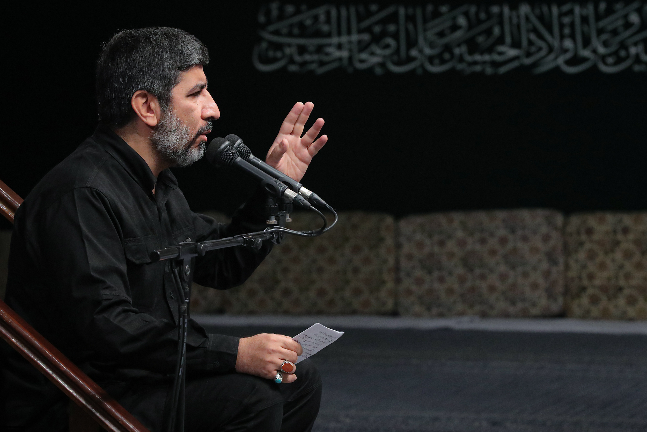 روضه امام حسین علیه السلام شب عاشورا محرم ۱۴۰۰ حاج مهدی سلحشور